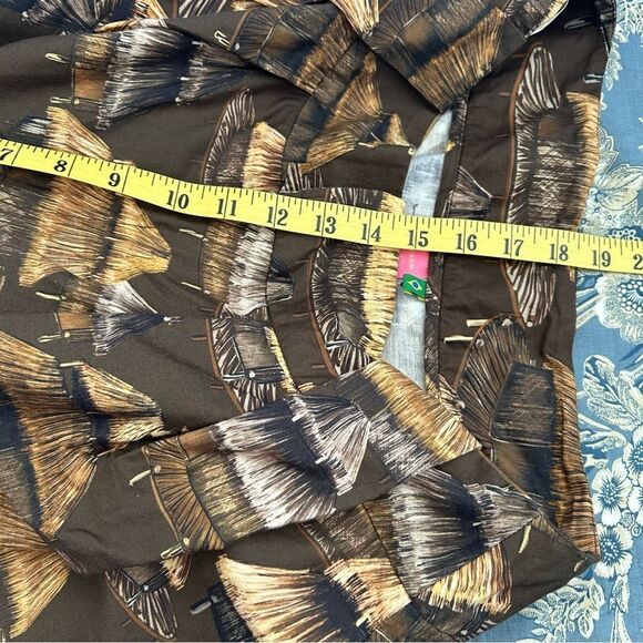 FARM Rio Shuhu-print Pleated Shorts - Picture 11 of 12